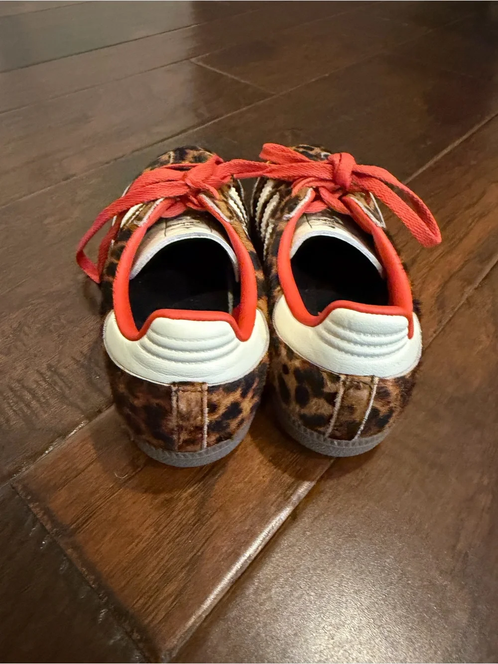 adidas Samba Red Leopard Sneakers